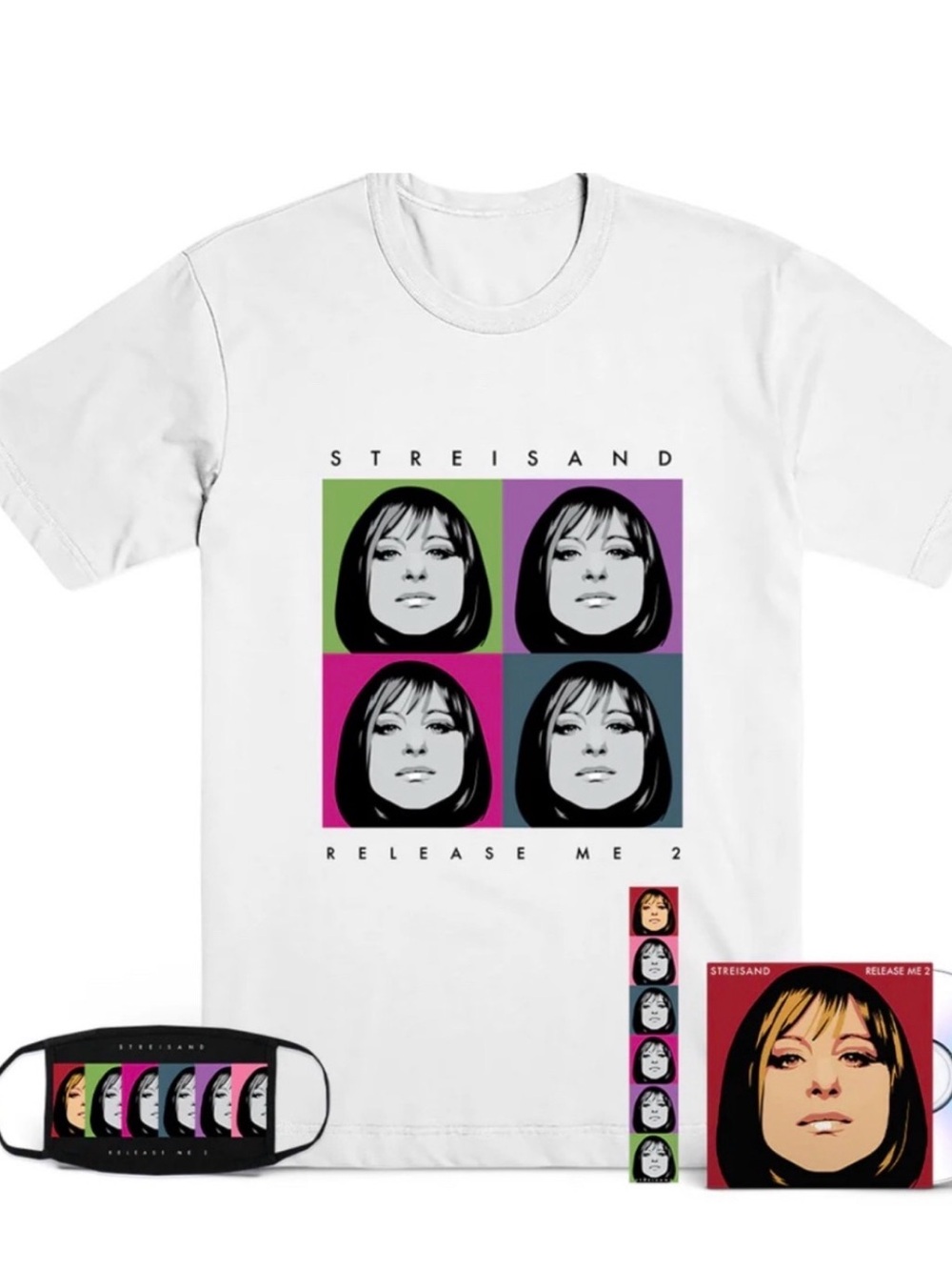 Barbra Streisand RELEASE ME 2 Essentials Black Box Merch
